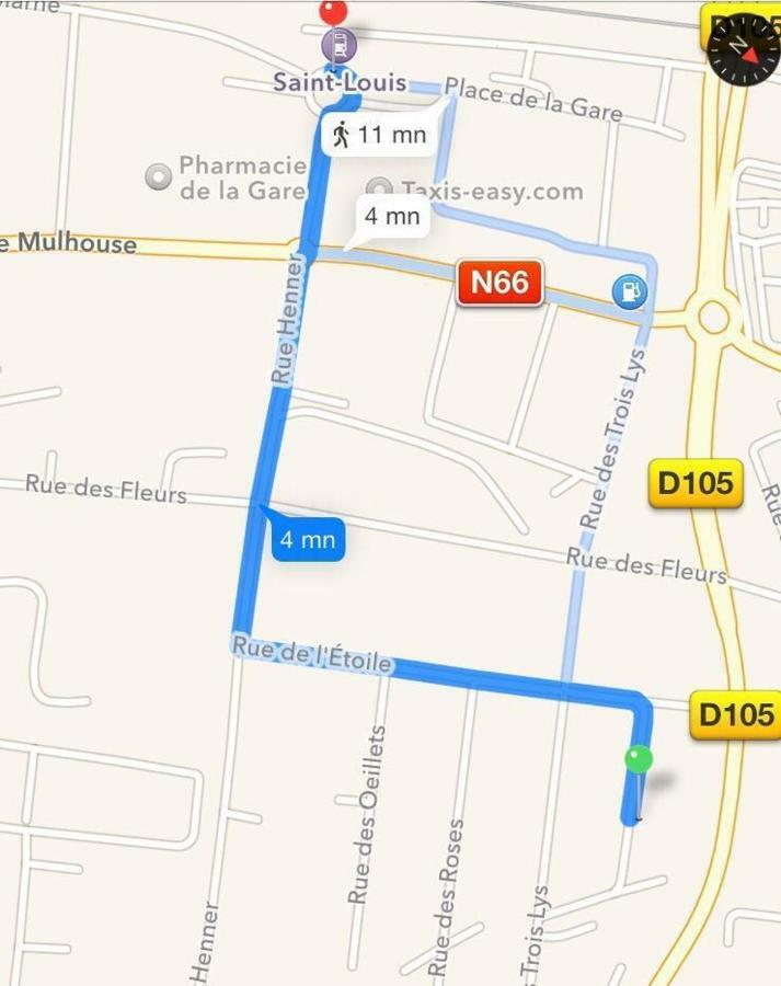 Joli Studio A Euroairport-Basel-Mulhouse-Freiburg Saint-Louis  Ngoại thất bức ảnh
